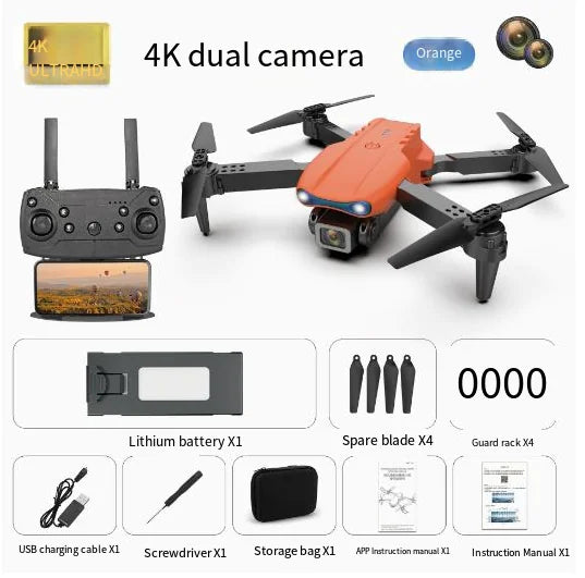 Folding 4K Camera Drone with Remote Control